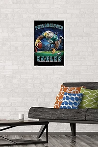 NFL Philadelphia Eagles - End Zone 17 Wall Poster, 22.375" x 34"