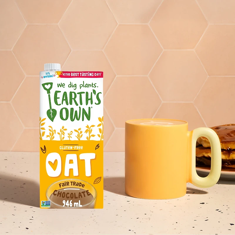 Gluten-Free Chocolate Oat Milk Alternative
