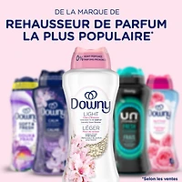 Downy Light Laundry Scent Booster Beads, Cherry Blossom Scent, 853g, In-wash fabric beads designed to be gentle with a light boost of scent, No Heavy Perfumes