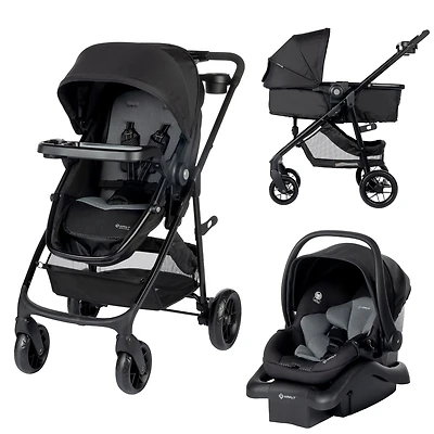 Safety 1st Grow and Go™ Flex 8-in-1 Travel System Alloy