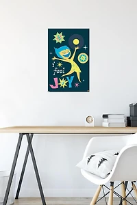 Disney Inside Out 2 - I Feel Joy Wall Poster, 14.725" x 22.375"