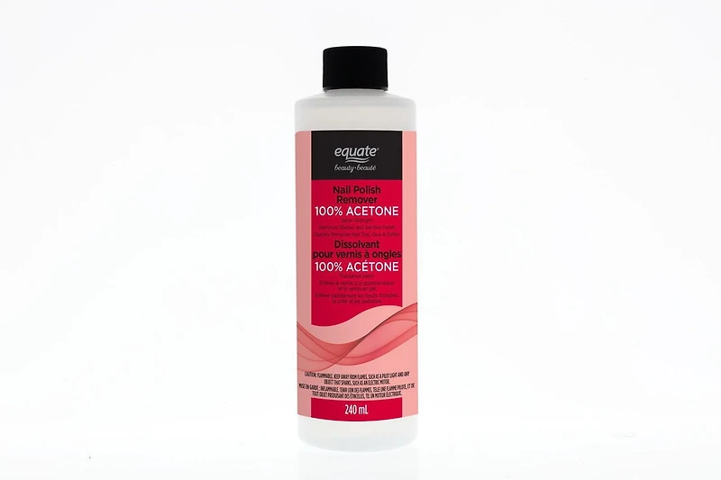 Equate Beauty Salon Strength 100% Acetone Nail Polish Remover