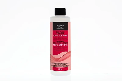 Equate Beauté Puissance Salon Dissolvant pour Vernis à Ongles 100 % Acétone