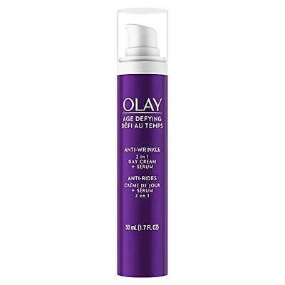 Olay Défi au Temps 2 en 1 Crème de Jour Anti-Rides + Sérum
