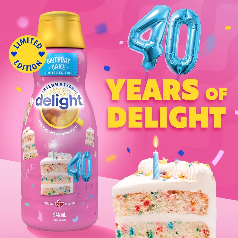 International Delight Vanilla Toffee Caramel Coffee Creamer