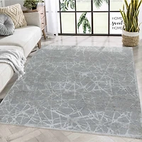 Rug Branch Melo Collection Modern Abstract Scandinavian Indoor Area Rug