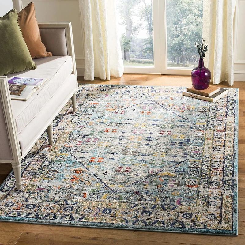 SAFAVIEH Monaco Garnet Abstract Geometric Area Rug