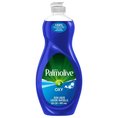 Palmolive Ultra Oxy Liquid Dish Soap, Deep Grease Cutting, 591 ml