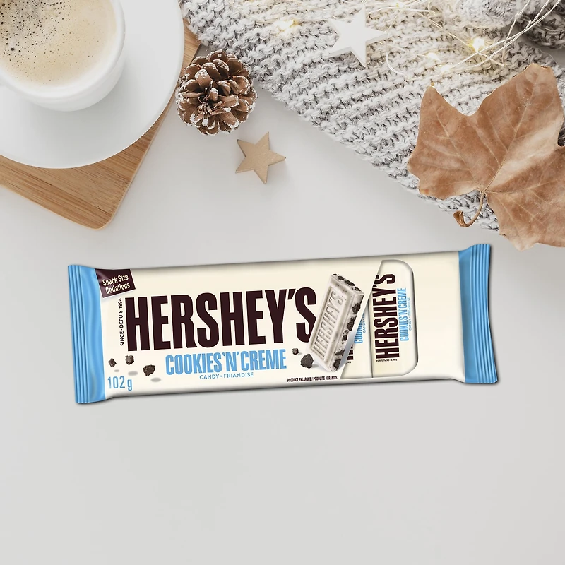 HERSHEY'S COOKIES 'N' CRÈME Snack Sized Candy Bars