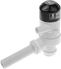 Blue Dog Marine 800 GPH Thru-Hull Livewell Pump for Boat, 12V 5A Bait Tank Aerator Submersible Cartridge