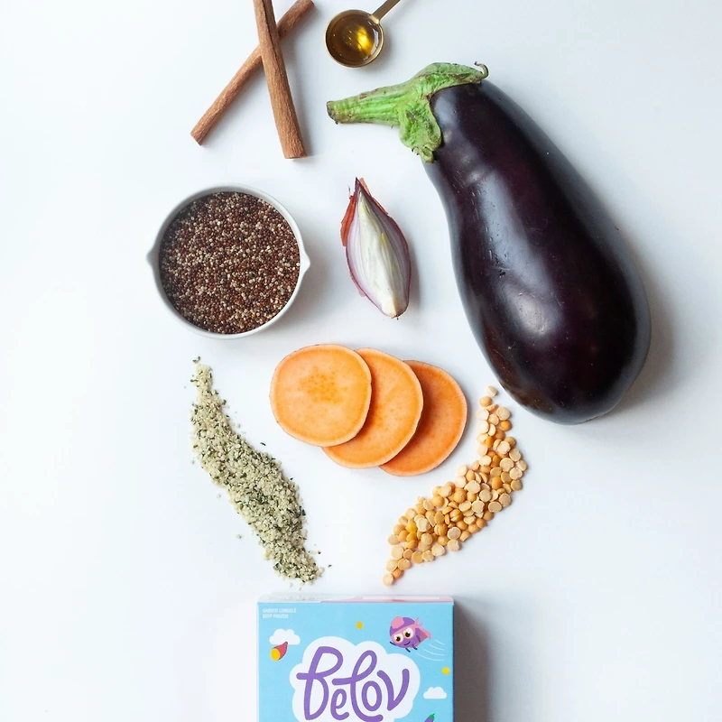 Belov Textured Baby Meal, Lentils, Frozen Baby Food for Babies 9+ Months, 100 g