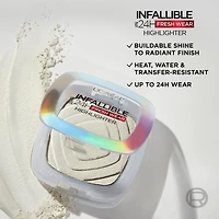 L'Oreal Paris Infallible Up to 24HR Highlighter, Longwear, 9g