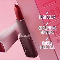 Maybelline New York Serum Lipstick, 8 Hours Plumping Moisture, Satin Finish