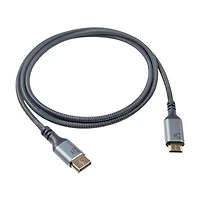 BlueDiamond câble PRO DP vers HDMI 8K - Ultra HD - 48Gbps - HDR Dynamique - DP 1.4 - HDMI 2.1 - 8K@60Hz, 4K@120Hz, 3pi