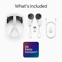 Meta Quest 3 512 Go — Plongez dans la réalité virtuelle — Passez au niveau supérieur avec le double de stockage — Casque tout-en-un — Essai gratuit de 3 mois à Meta Horizon+ inclus