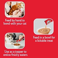 Delectables Poulet & Thon Squeeze Up™ Gâterie pour Chat Lot de 10