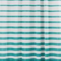 Mainstays Modern Stripe Waterproof PEVA Shower Curtain