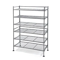 Seville Classics 3-Tier Iron Utility Shoe Rack