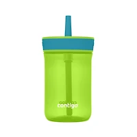 Gobelet antidéversement pour enfants Contigo Leighton avec paille, bouteille d'eau réutilisable, 414 ml (14 oz)