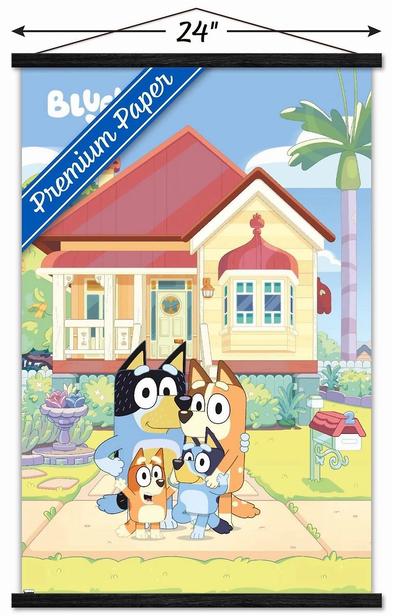Bluey - Family Wall Poster, 22.375" x 34"