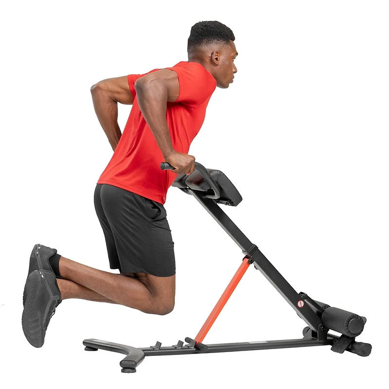 Sunny Health & Fitness Hyperextension Roman Chair with Dip Station - SF-BH620062
