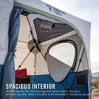 Territory Jet Setprivacy Shower Tent Deep Blue