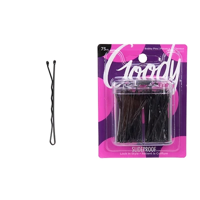 Épingles à cheveux Goody Secure Hair in Place - 75Ct
