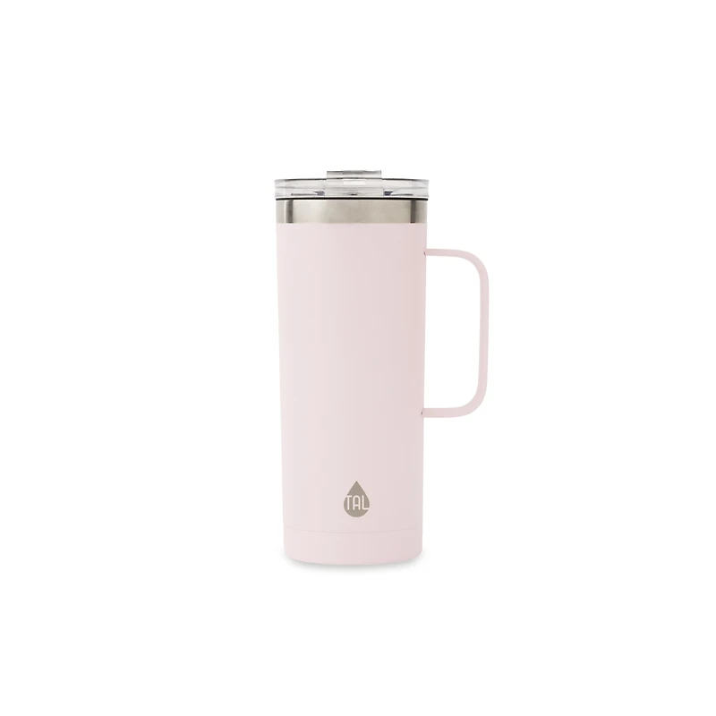 TAL Stainless Steel Mountaineer Travel Mug 20 oz, Blush