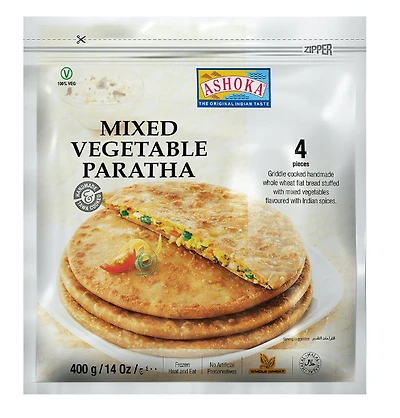 MIXED VEGETABLE PARATHA, MIXED VEGETABLE PARATHA