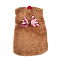 Vibrant Life Holiday Tan Deer Pet Hoodie - Dog and Cat Hoodie
