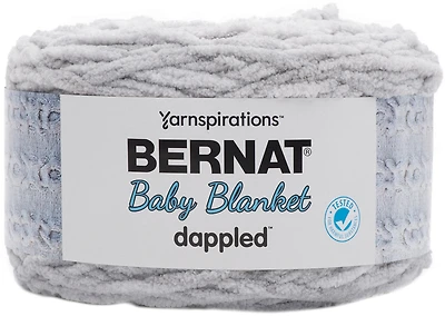 Bernat® Baby Blanket Dappled™ Yarn, Polyester #6 Super Bulky, 10.5oz/300g, 220 Yards