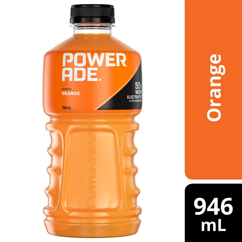 Powerade Orange Bottle, 946 mL