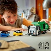 LEGO City Recycling Truck Toy - Building Set for Boys & Girls, Ages 7+ - Trash Truck Toy W/ Garbage Loading Function - Birthday Gift Ideas for Kids - 60495