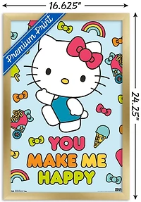 Hello Kitty - Happy Wall Poster