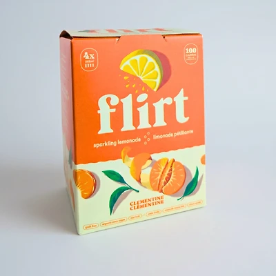 Clementine sparkling lemonade