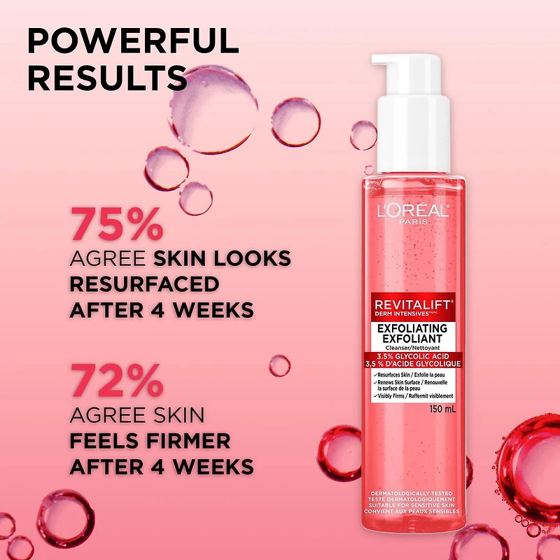 L'Oréal Paris Exfoliating Face Cleanser, 150ml