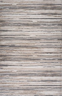Rug Branch Atlas Lines Indoor Area Rug, Beige Grey, Abstract - Living Room, Bedroom, Dining Room, and Kitchen