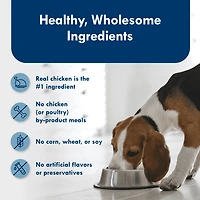 Blue Buffalo Delights Grilled Chicken Flavor, Pate Dog Food Tray, 3.5-oz,
