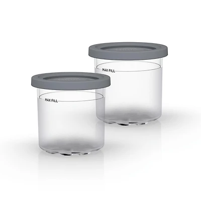 Ninja XSKPNTLD2C CREAMi Pints and Lids, 2 Pack