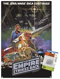 Star Wars: The Empire Strikes Back - Kiss One Sheet Wall Poster, 22.375" x 34"