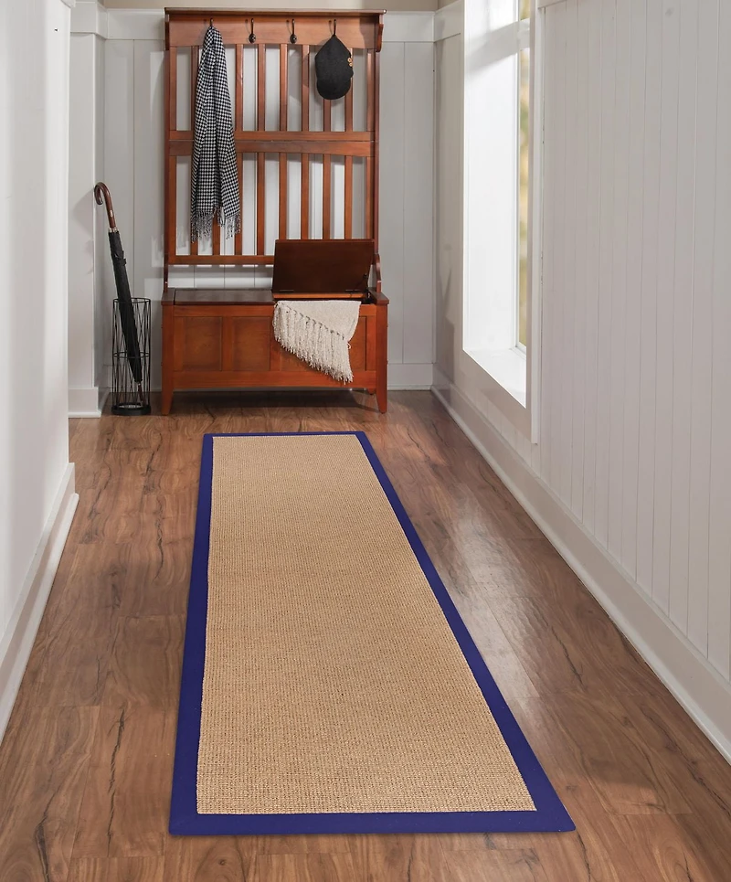 Athena Cork & Blue 2'6" x 8' Runner
