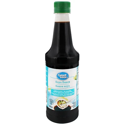 Great Value Sauce Soya à Teneur Réduite en Sodium
