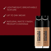 L'Oreal Paris Infallible Fresh Wear Liquid Foundation, Full Coverage