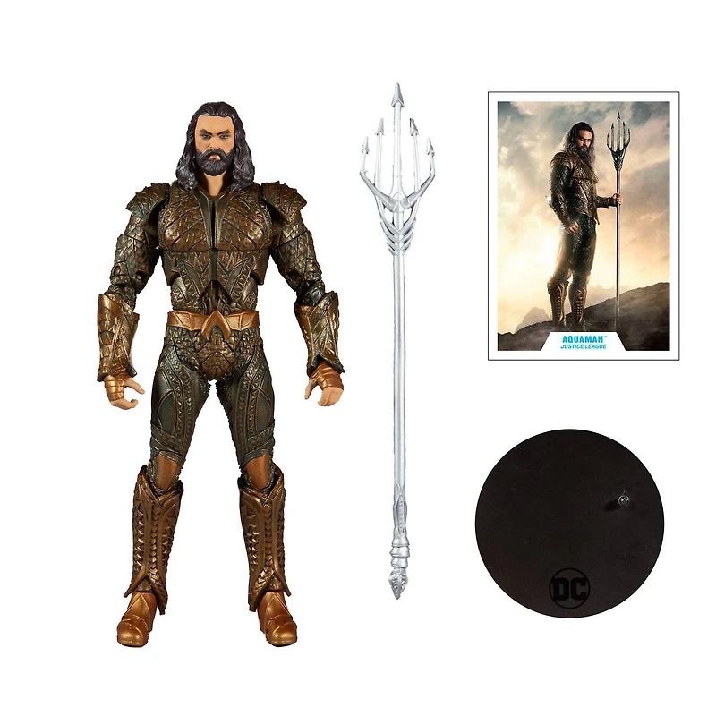 McFarlane Toys - DC Multiverse - Justice League Movie - Aquaman 7 Inch Action Figure