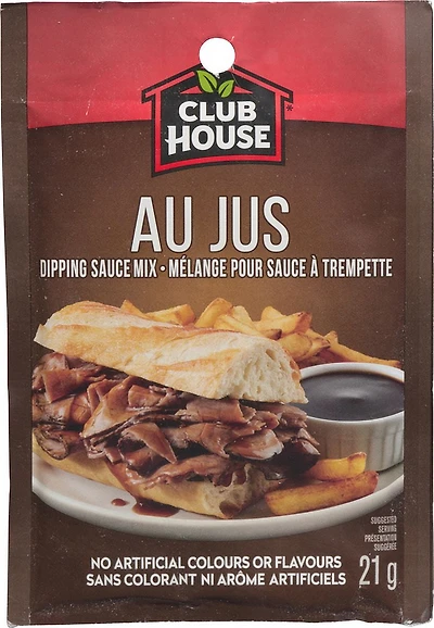 Club House Au Jus Dipping Sauce Mix