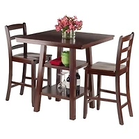 Ens. 3 pièces de table haute Orlando de Winsome - 94312
