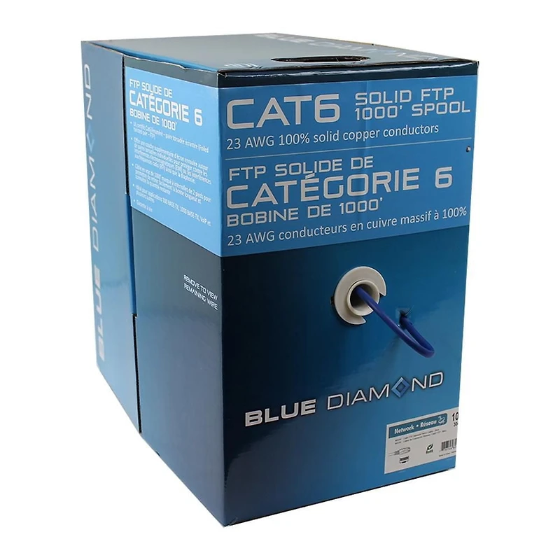 BlueDiamond UTP Patch Cable CAT6 Bobine