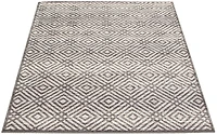 ECARPET Area Rug for Living Room, Geometric Indoor Carpet Ember Collection