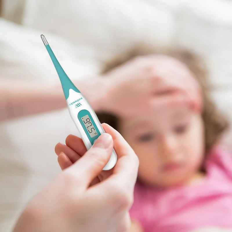 Thermomètre rectal et numérique 3 en 1 Wellworks™ Combo Rapid Alert | À partir de 0 mois