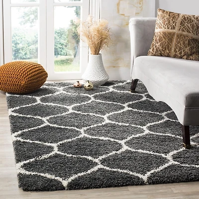 Safavieh Hudson Arline Tapis Géométrique Shag